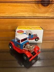 Vintage 70s  TONKA ROADSTER  HOT ROD USA Steel Metal RED 4.25" X 2.25" W BOX