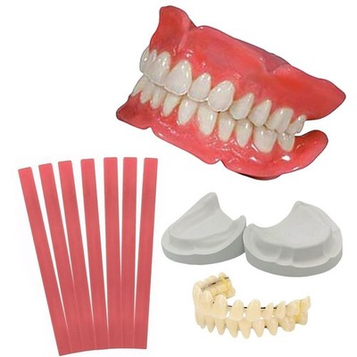 DIY Denture Fake Teeth Full or Partial Denture at Home Repair Missing Teeth Sets