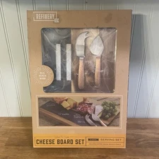 NEW Refinery & Co Cheese Board Set