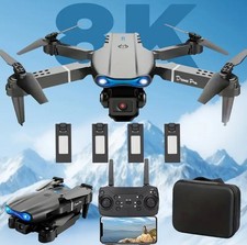 E99pro RC Quadcopter GPS Drone With HD Camera, Brushless Motors, Loop Flights