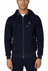 Luke 1977 Hooded Sweatshirt Mens Berlin Full Zip Hoodies Dark Navy Blue