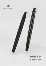 Jinhao 20 Series Press Retractable Fountain Pen & ink converter F/EF Nib — image 6