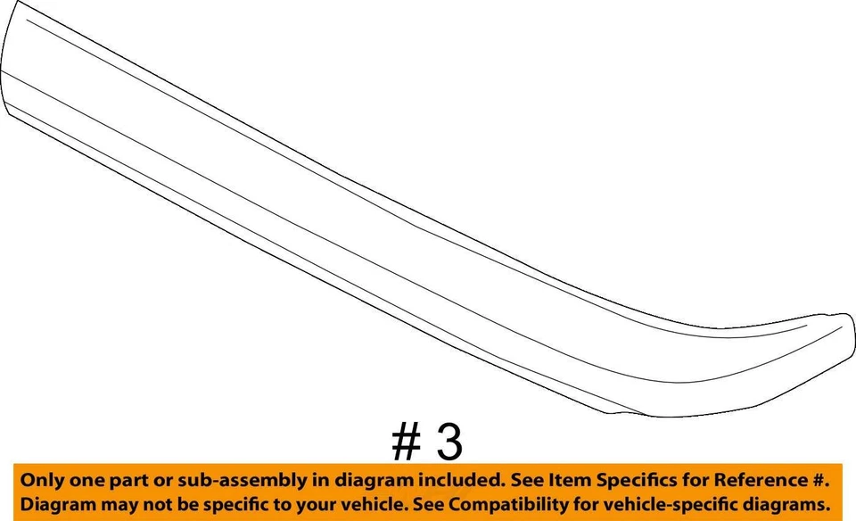 ПОДХОДИТ ДЛЯ 1990-1994 GMC CHEVROLET SAFARI ASTRO STRIP ASM 15650857 - НОВЫЙ OEM 15650857 - Изображение 3 из 3