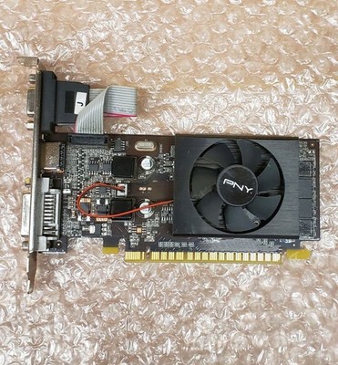 PNY NVIDIA GeForce 210 1 GB DDR3 PCI Express 2.0 x16 video card, VGA, HDMI, DVI