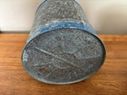 ANTIQUE GALVANIZED KEROSENE CAN ALL ORIGINAL Plastic Handle COLLECTOR — photo 5