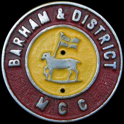 Barham & District Motor Cycle Club Auto Abzeichen (817)