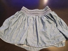 Gap Girls Denim Elastic Waist Skirt. Size 14-16 XXL
