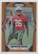 2017 Panini Prizm Rookies Orange Prizm 41/275 Marcus Maye #266 1by