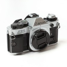Canon AE-1P Program 35mm SLR Manual Focus Camera Body, Chrome