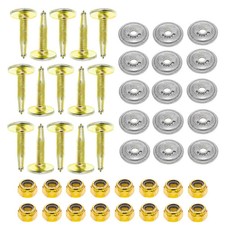 Woodys Gold Digger Studs Support Plate 5 16 1.325" 96 Pack skidoo #415128957