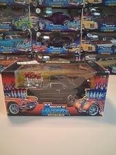 Muscle Machines 118 1968 Dodge Hemi Dart Black Stacks 71166 Diecast