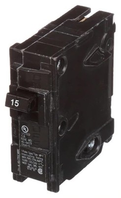 Q115 15-Amp Single Pole Type QP Circuit Breaker 15 Amp 