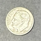 1951 Roosevelt Dime 90% Silver 0.0723 Ounces of Silver