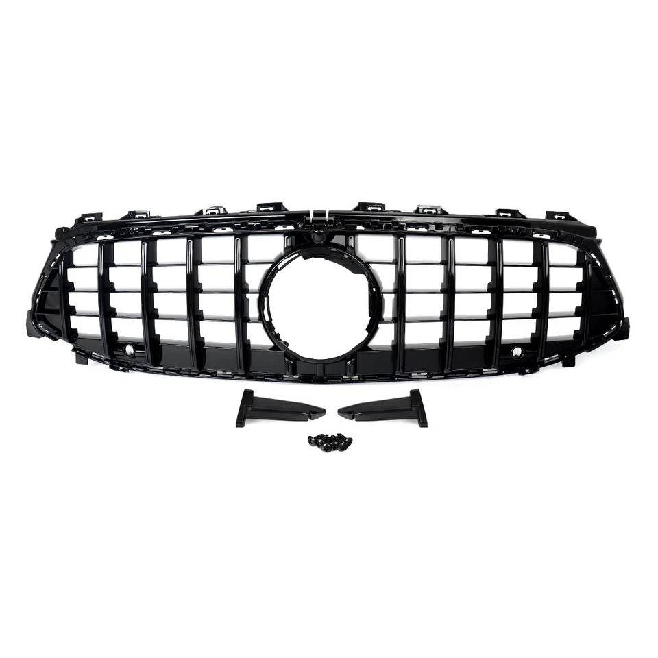 For 2024-25 Mercedes-Benz CLA200 CLA250 W118 C118 GTR Style Front Bumper Grille - Image 3 of 4