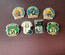Lot Of 7 Seibu Lions Pin Badges- Makita- Satoh- Hideto - Takumi - Yusei