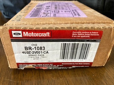 BR-1083 Motorcraft 2-Wheel Set Brake Pad Sets Front New for F150 Truck F-150