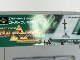 The Legend of Zelda A Link to the Past Nintendo Super Famicom SFC SNES Boxed JP
