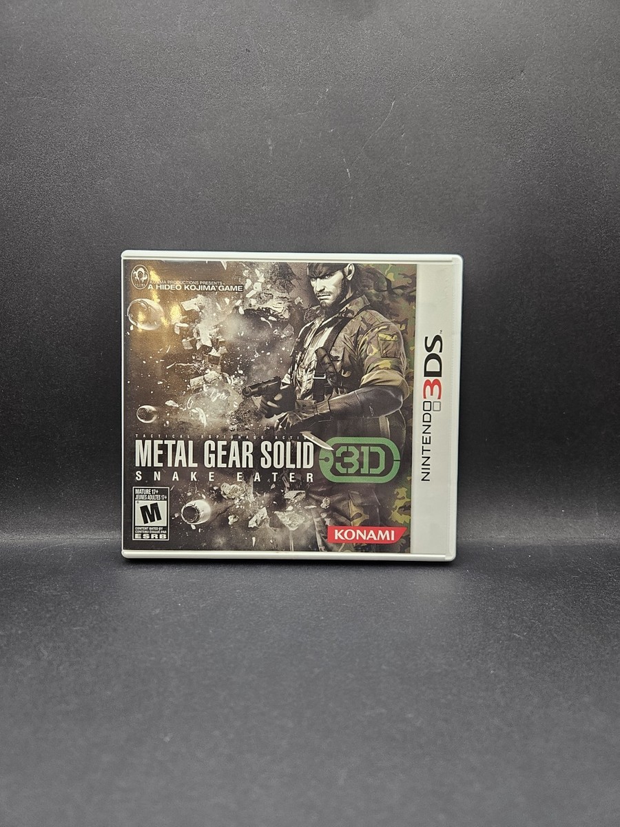 Buy Metal Gear Solid 3d Snake Eater (nintendo 3ds 2012) online | eBay