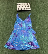 Maxine of Hollywood One Piece Swimsuit Women s 38 Swimwear Retro 90 s loungecore