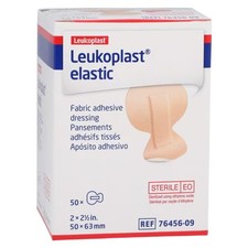 Leukoplast Elastic Bandages and Dressing, Fingertip, 2" x 2.5" Size