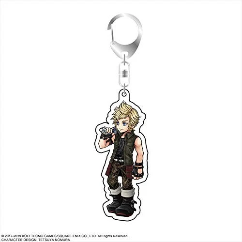 DISSIDIA FINAL FANTASY DFF acrylic key chain Prompto Argentum W27mm×H67mm
