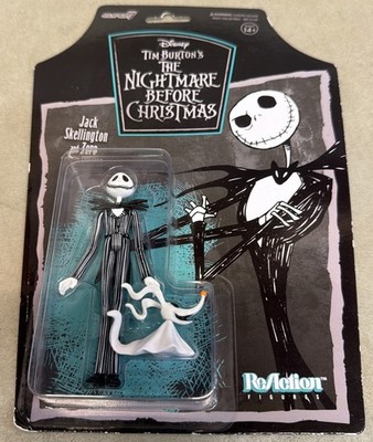 Jack Skellington and Zero Nightmare Before Christmas New Sealed Super7 Figure