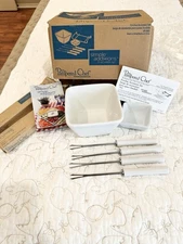 Pampered Chef Simple Additions Fondue Accessory Set. #1965. New. Open Box Unused
