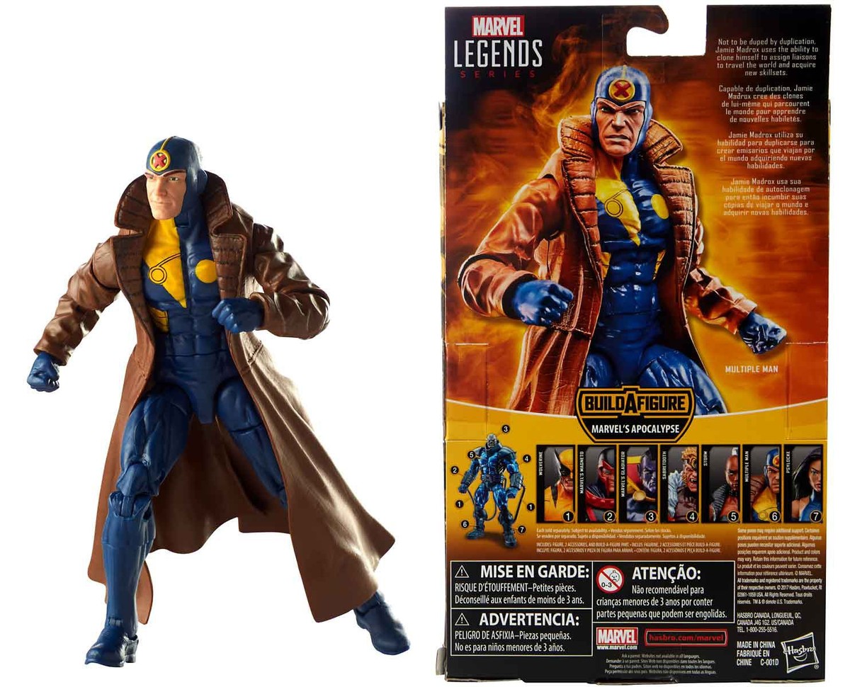 Marvel Legends X-Men Apocalypse Series Multiple Man Action