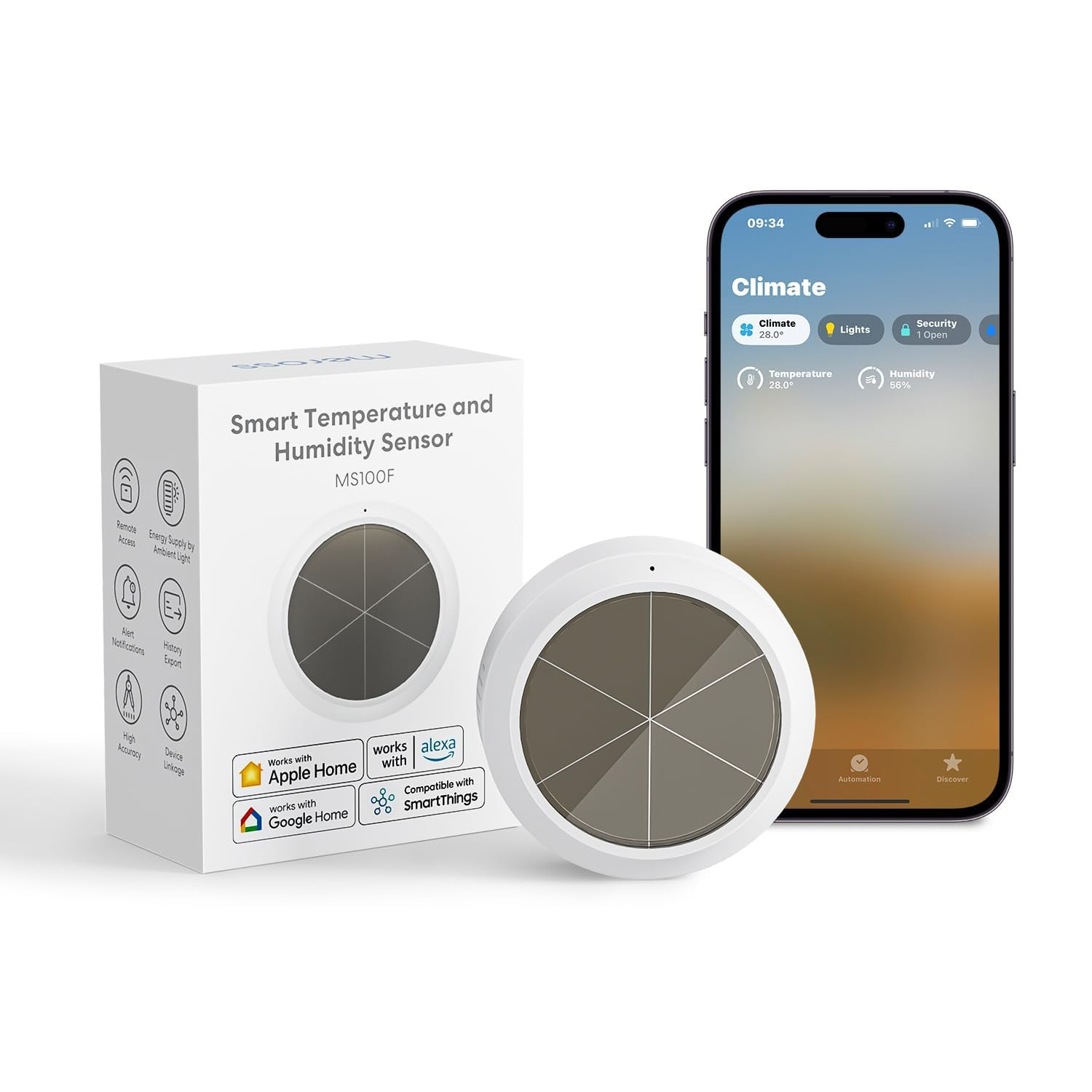 Sensore Umidità e Temperatura Wifi: Benessere Interni con App e Hub