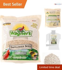 Wild Bird Food Safflower Seed 5lb Attracts Cardinals Discourages Squirrels