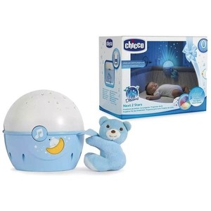 Chicco Next2Stars First Dreams Schlaflicht Kinderbett Projektor - blau