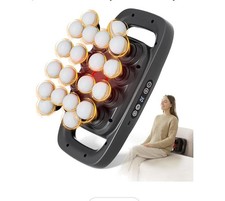 20-Head Massage Gun, 30 Intensity Levels 3 Modes, Deep Tissue Massager with 50KG