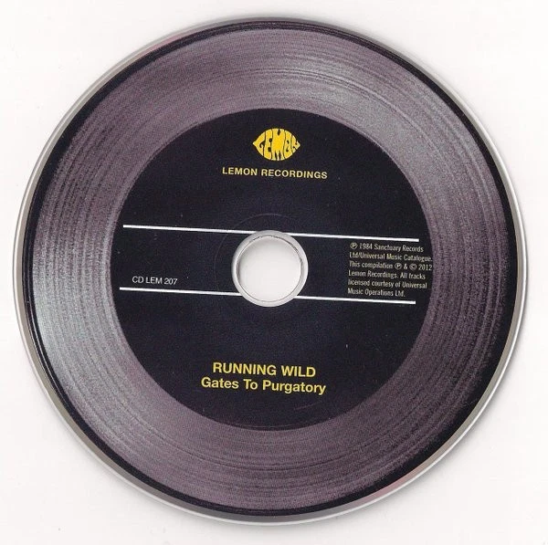 Running Wild - Gates To Purgatory (CD) (Near Mint (NM or M-)) - 3850725142 Foto 3 de 4