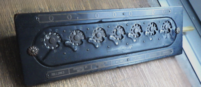 #ad #ad The CALCULATOR COMP Antique Mechanical Adding Machine Rare Original Stylus $100.00