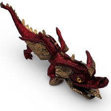 The Puppet Company Red Metallic Dragon w/Wings Hand Puppet 30" Discontinued