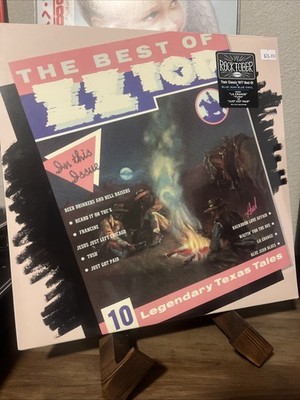 The Best of Zz Top (Rocktober) Translucent Blue Vinyl by ZZ Top Record 2023 New