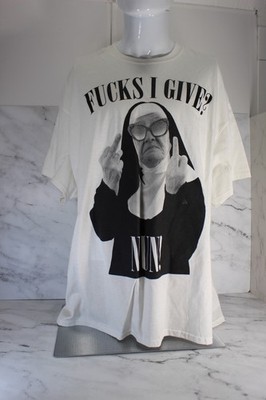 Small NWOT F@cks I Give Nun Spencer s Brand Funny   Shirt