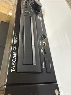 TASCAM CD-RW700 Professional CD Rewritable Recorder Player Tested Free Shipping