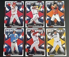 2026 Topps Series 1 - Perennial All-Stars Lot (6) Trout Acuna Machado 💥
