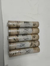 Lot Of 5 Vintage Wallquest Decorative Wallpaper Bordering. Floral Design 