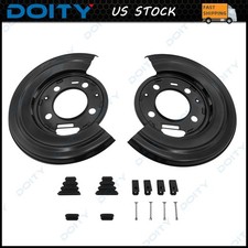 2x Rear Brake Dust Shield Backing Plates New For 99-15 Ford F250 F350 Excursion 2x Rear Brake Dust Shield Backing Plates New For 99-15 Ford F250 F350 Excursion