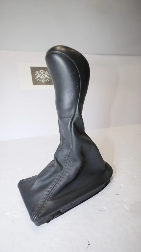 🟩03-06 梅赛德斯 W211 E55 AMG E500 变速器刀靴盖黑色木质原始设备制造商 — 第 4/4 张图片