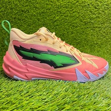 Puma Scoot Zeros Mens Size 8.5 Georgia Peach Pink Basketball Shoes Sneakers