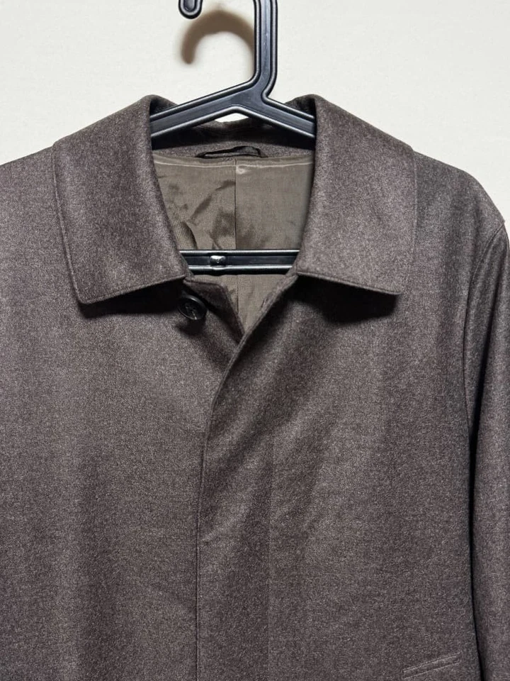 Abrigo Hilton Loro Piana Talla M Nuevo Marrón con Sistema Tormenta Verde Foto 2 de 4