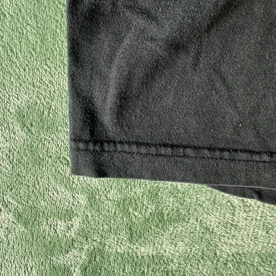 Винтажная футболка Lost In Space TV Show черная литая графическая научно-фантастическая 21,5x29 - Изображение 4 из 4