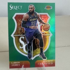 LeBron James Prizm 2024/25 Green Prizm #8
