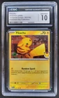 2024 Pokemon Temporal Forces Pikachu #051/162 Pokemon Day Collection CGC 10 RC7