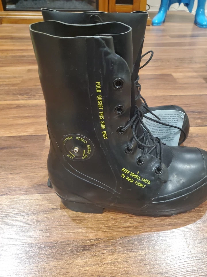Botas BATA para clima frío talla 7R edición militar DLA-100-82-C-4368 USADAS EN EXCELENTE ESTADO Foto 4 de 4