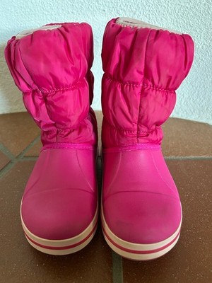 Crocs Winterstiefel C 12, Gr 29-30 Puff Boot Kids Schneestiefel  Top Zustand