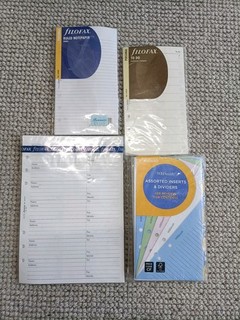 Vintage Filofax Ruled Notepaper 20 Sheets 1997/1999 WHSmith / A5 personal